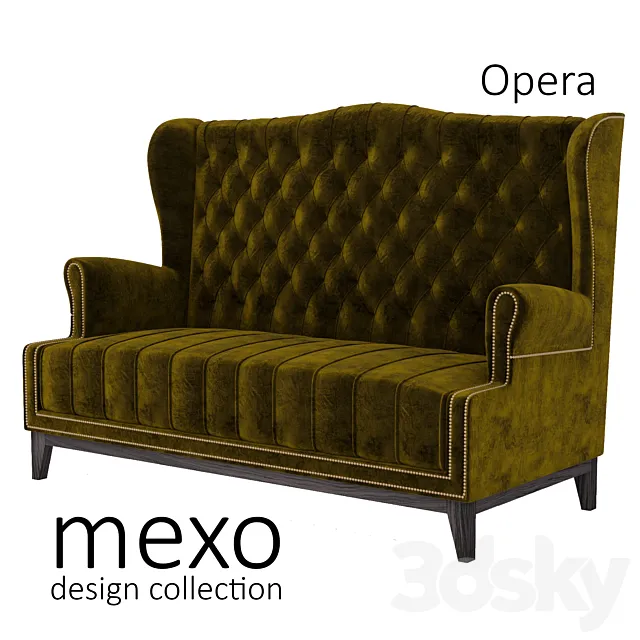 Mexo Opera 3DS Max Model