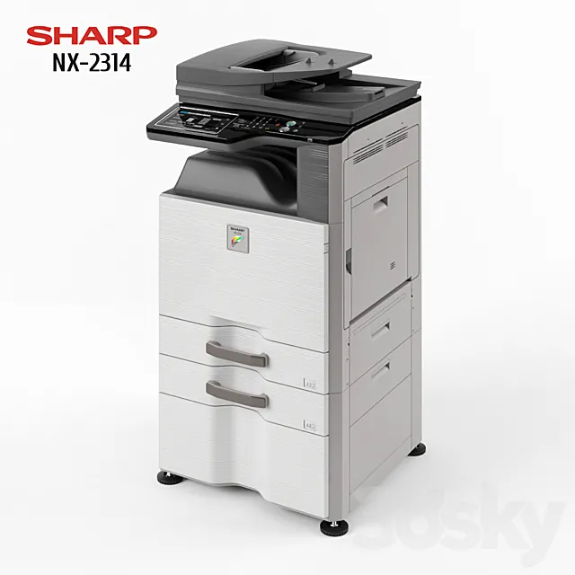 MFP Sharp NX2314 3DSMax File
