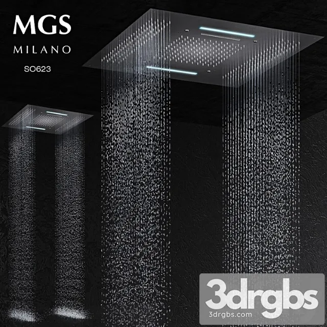 MGS Milano SO623 Rain Shower 3dsmax Download