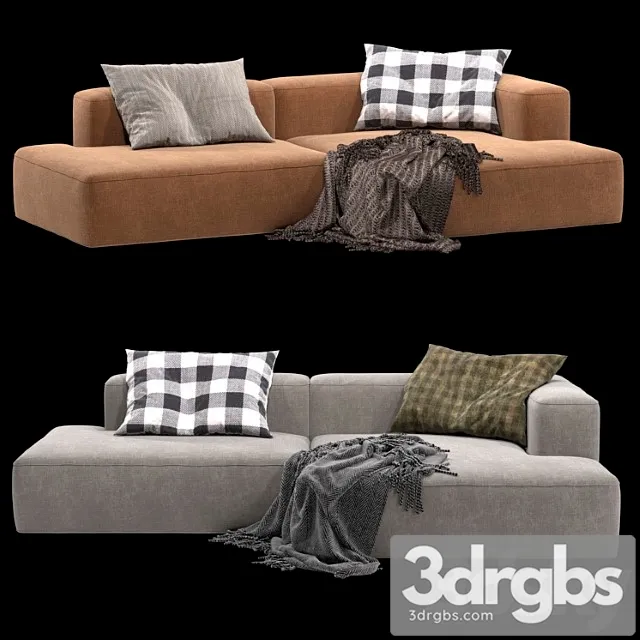 Miagkii Modular Sofa From the Volga Furniture Factory 3dsmax Download