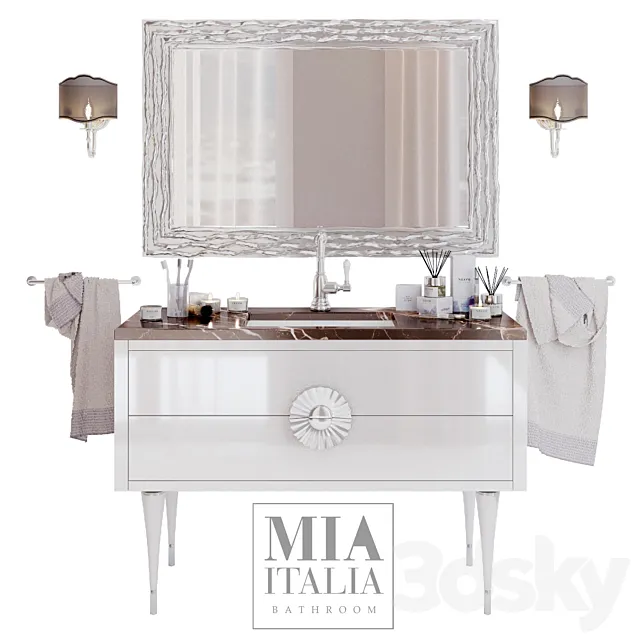 MiaItalia_Novecento_bathroom furniture 3DSMax File