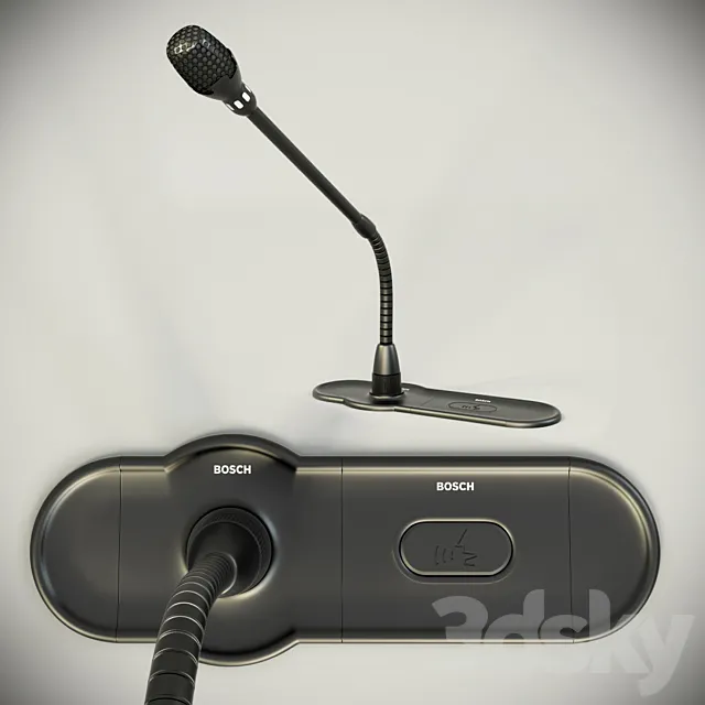 Mic Bosch 3DS Max Model