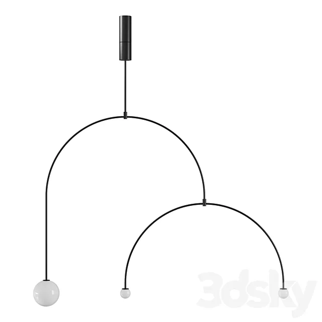 Michael Anastassiades Mobile Chandelier 9 3ds Max