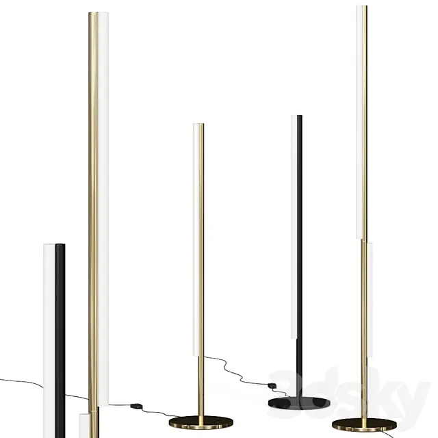 Michael Anastassiades One Well-Know Sequence Floor Lamps 3DS Max Model