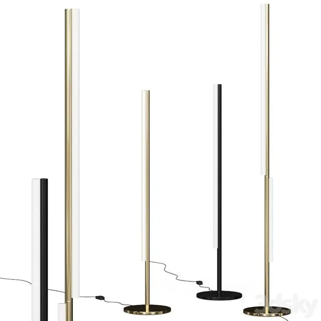 Michael Anastassiades One Well-Know Sequence Floor Lamps 3dsMax Model