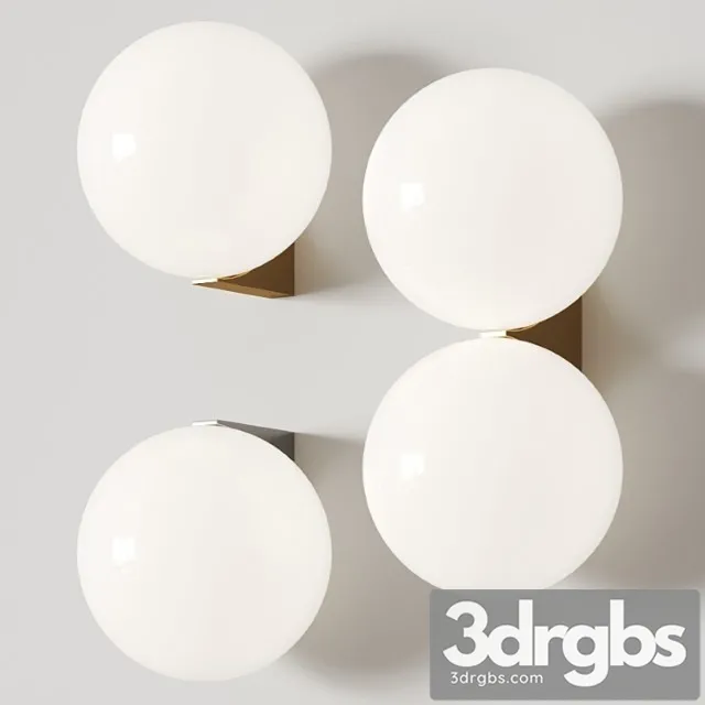Michael anastassiades single & double wall lamps 3dsmax Download