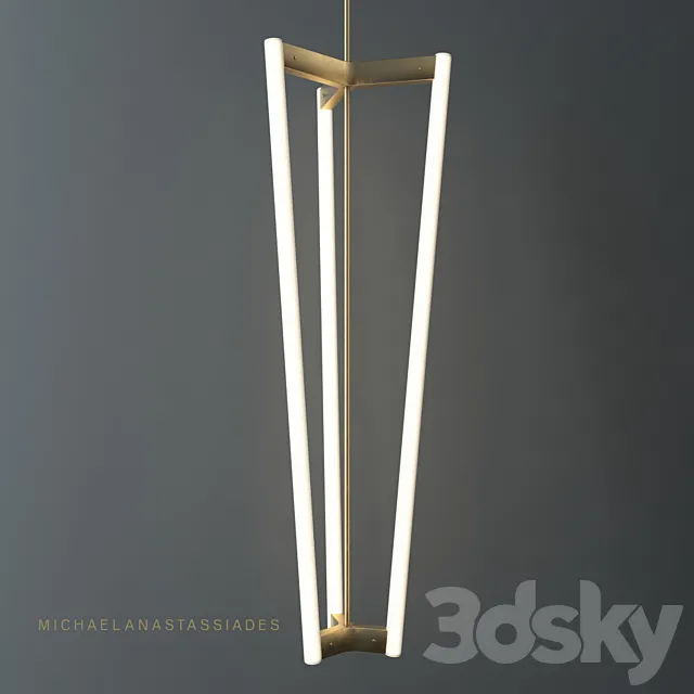 Michael Anastassiades Tube chandelier 3DSMax File