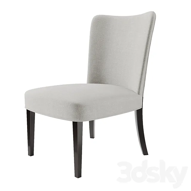 Michael Berman limited ALMONT DINING SIDE CHAIR 3DS Max Model