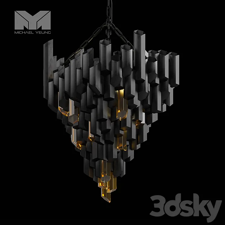 Michael_Yeung _-_ Meteor_Pendant 3DS Max
