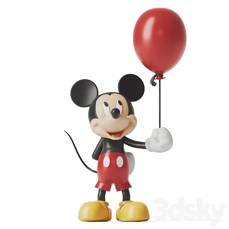 Mickey mouse 3DS Max Model