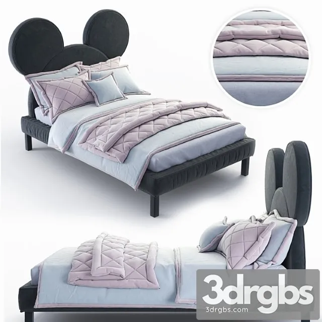 Mickey Mouse Bed by DG Home 3dsmax Download