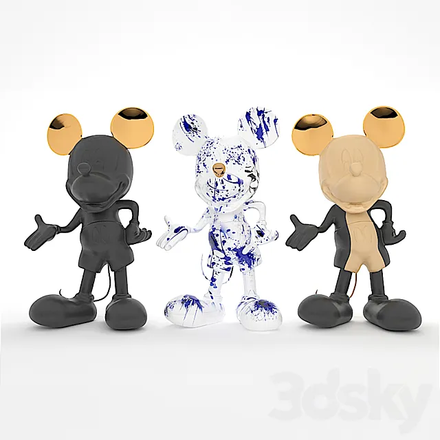 mickey mouse leblon delienne 3DS Max Model