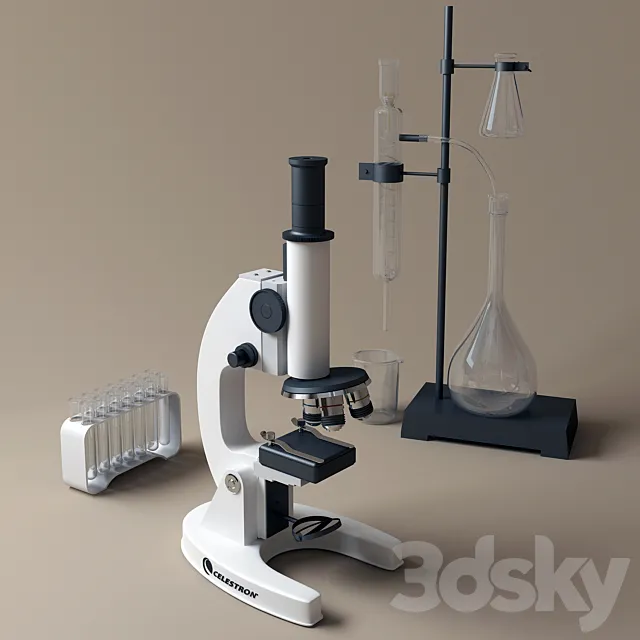 Microscope 3ds Max