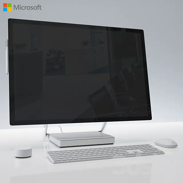 Microsoft Surface Studio 3DS Max Model