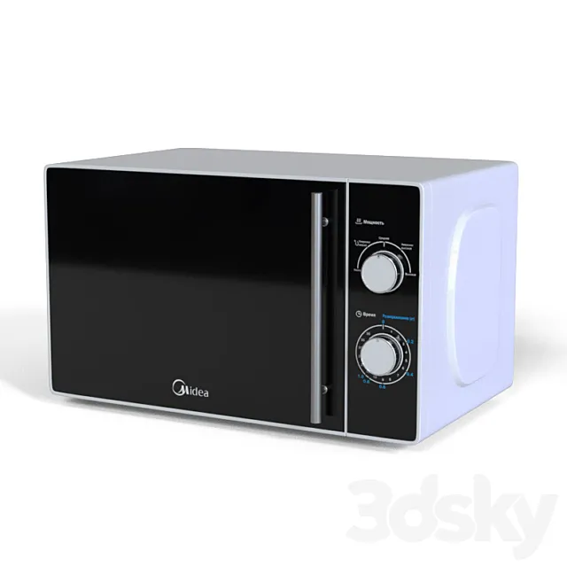 Microwave Midea 3DS Max Model