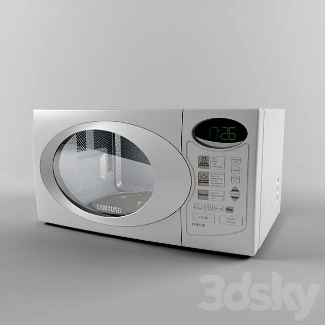 Microwave oven 3DSMax File