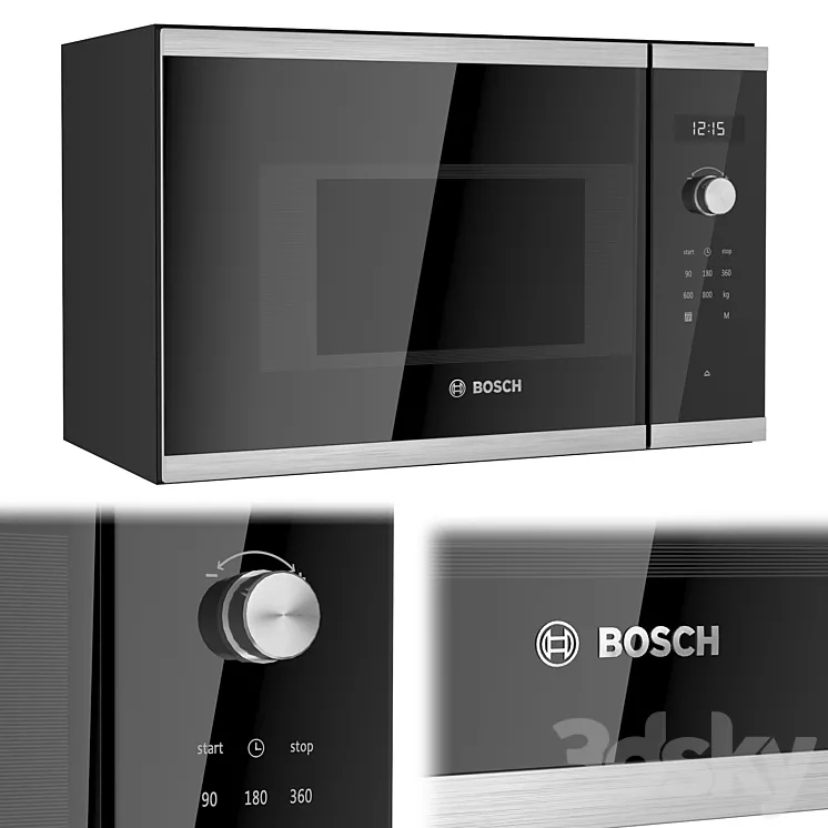 Microwave oven Bosch BFL524MS0 3DS Max