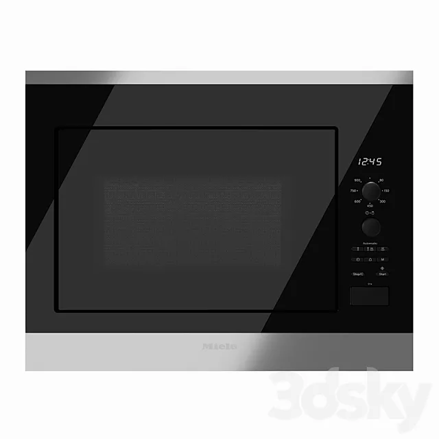 Microwave Oven Miele M 6040 SC 3ds Max