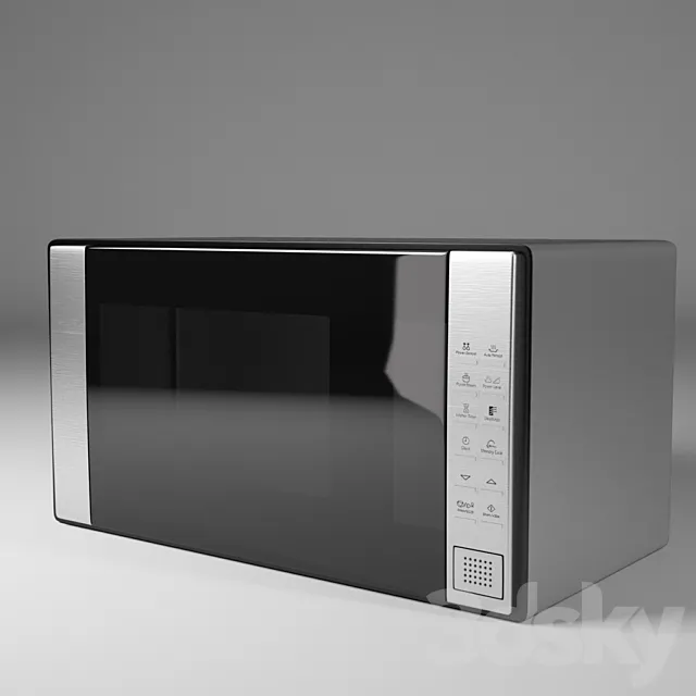 microwave_Samsung 3DS Max Model