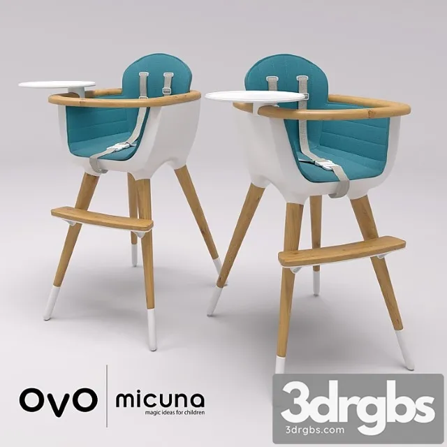 Micuna ovo max luxe high chair 2 3dsmax Download