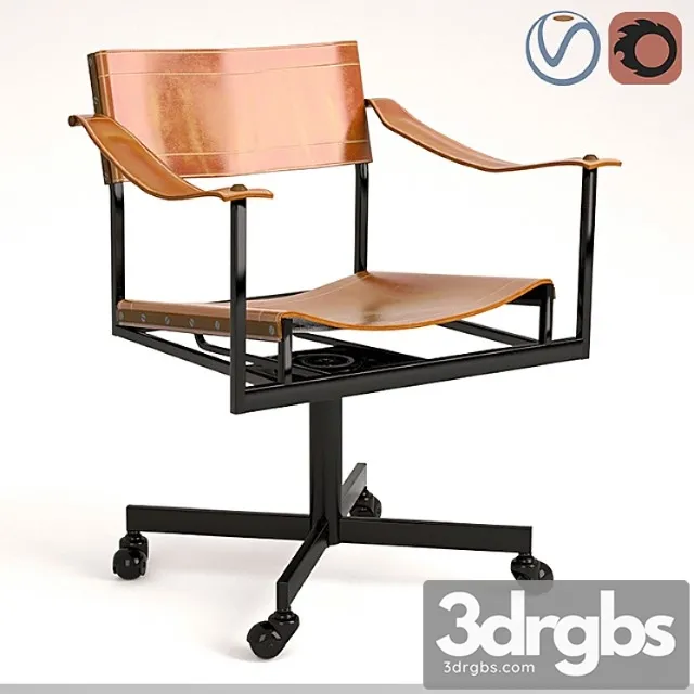 Mid Century Office Chair 3dsmax Download
