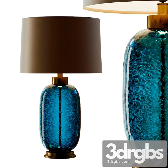 Mid century studio art glass buffet lamp.3 3dsmax Download