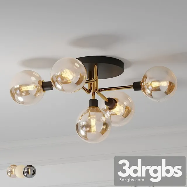 Mid Century Style Ceiling Lamp 3dsmax Download