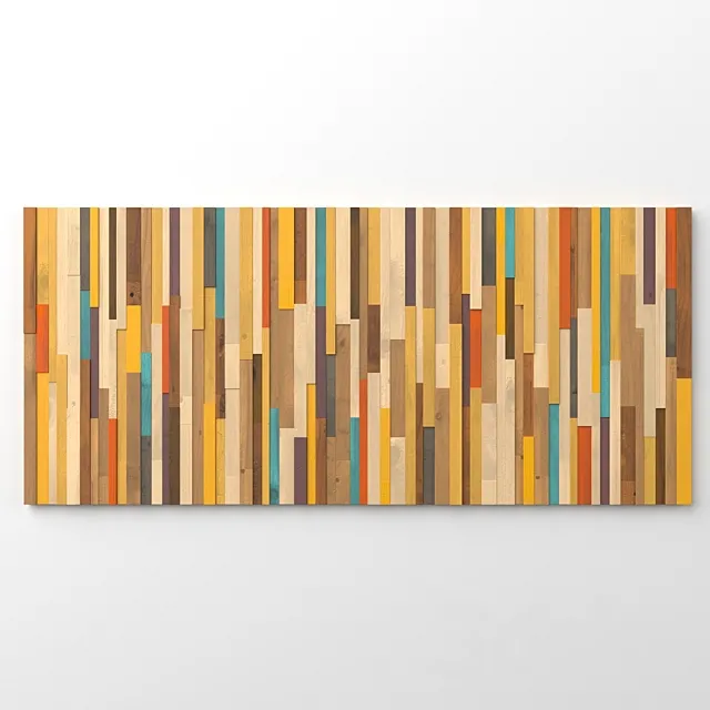 Mid Century wall art 3DS Max Model