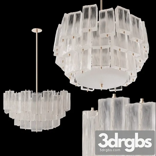 Midcentury Murano Glass Chandelier By Barovier Toso 3dsmax Download