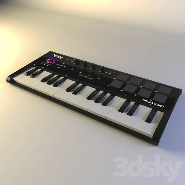 midi keyboard m-audio axiom air 32 3ds Max