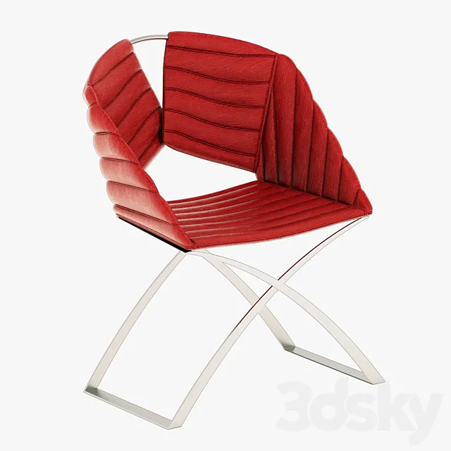 MIDJ Portofino Chair 3ds Max