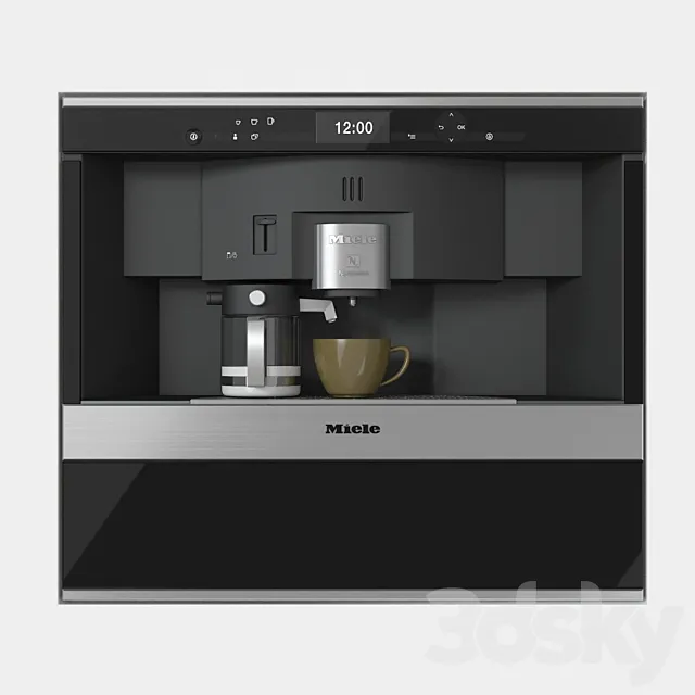 Miele CVA 6431 Nespresso Built-in coffee machine 3ds Max