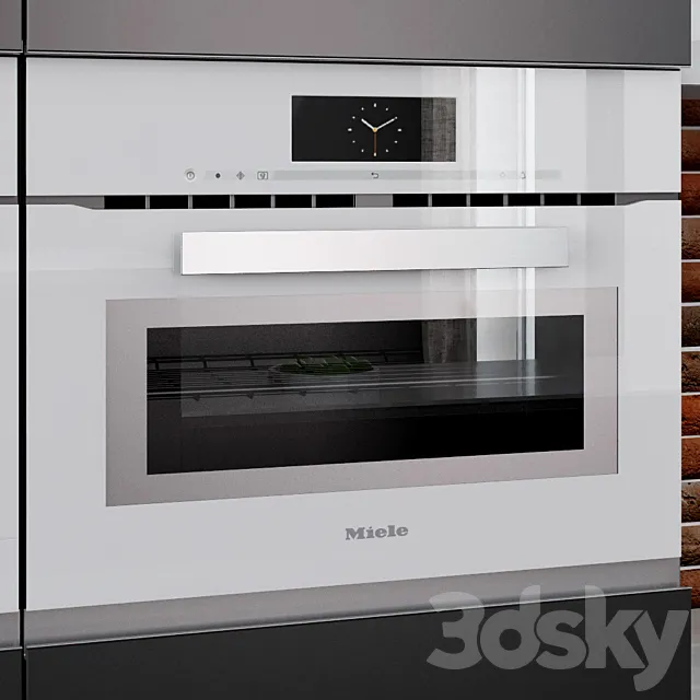 Miele H6800BP 3DS Max Model