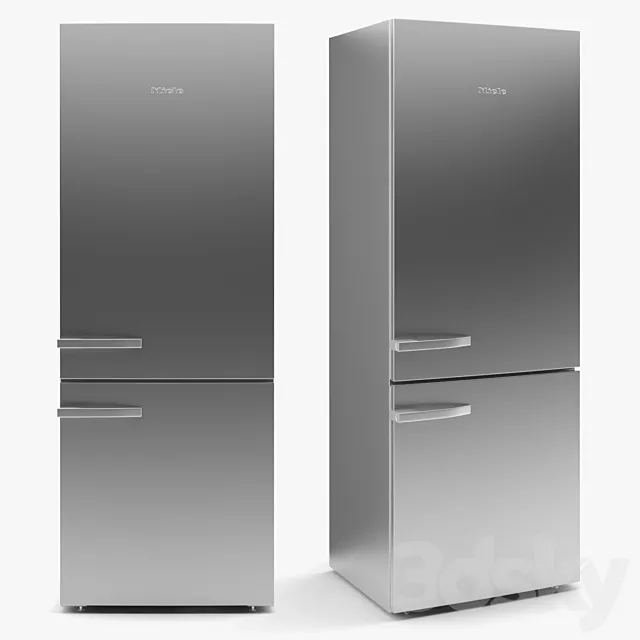 Miele KFN 14947 SDE Freestanding fridge freezer 3ds Max