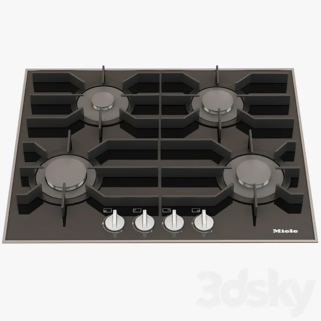 Miele KM 3010 LP Gas Cooktop 3ds Max