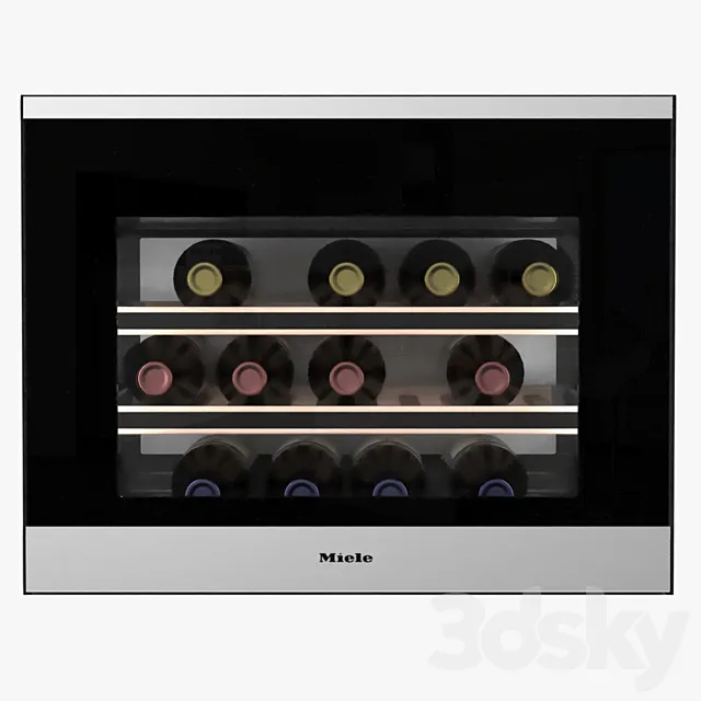 Miele KWT 6112 iG Built-in wine conditioning unit 3DS Max Model