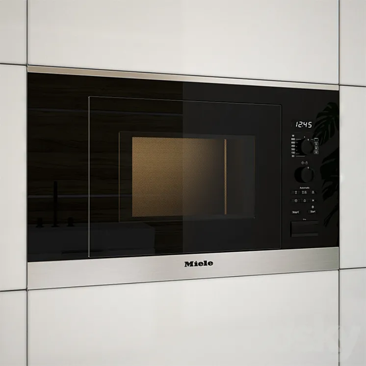 Miele M6032 Microwave 3DS Max