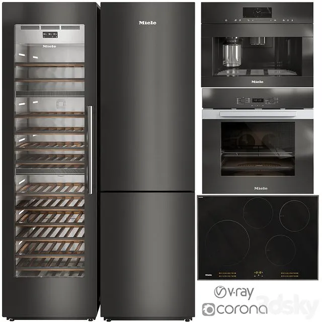 Miele set04 3dsMax Model
