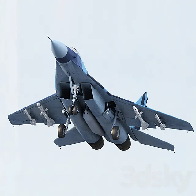 MiG-29 3DS Max Model