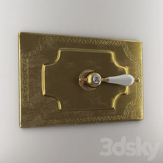 Migliore OTTONE CLASSIC Decorative panel 3DS Max Model