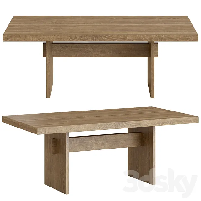 Mihaela Dining Table 3ds Max