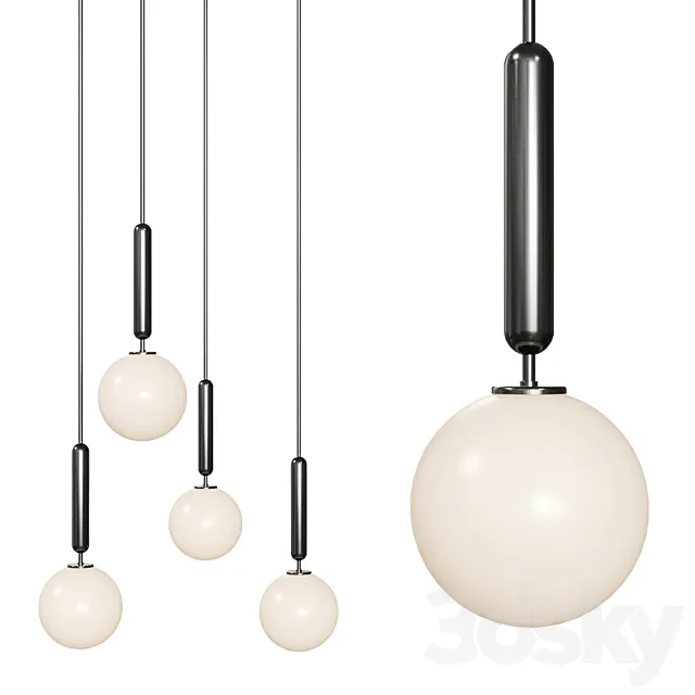 MIIRA 1 OPAL by NUURA Sofie Refer Black 3DS Max Model