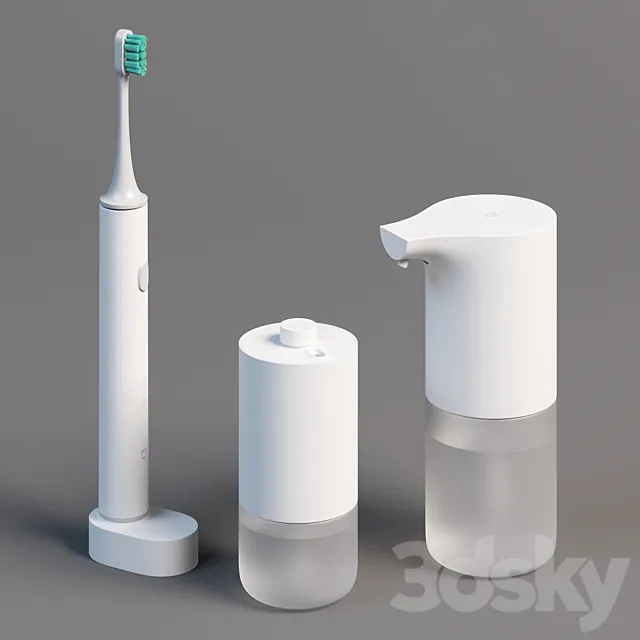 Mijia smart bathroom set 3ds Max