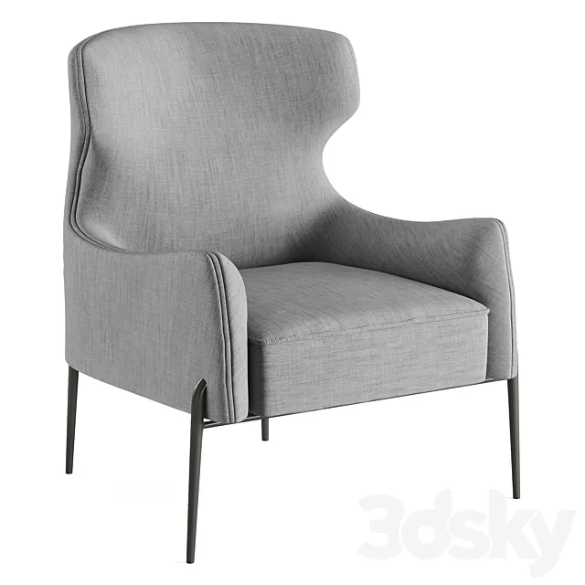 Mikel Whelch Curve Chair 3DSMax File