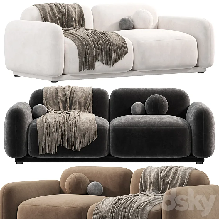 Mikka Sitzer Sofa by nvgallery sofas 3DS Max