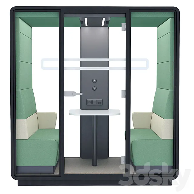 Mikomax Smart Office | HUSH MEET 3ds Max