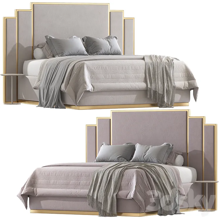 Milan Beds 3DS Max Model