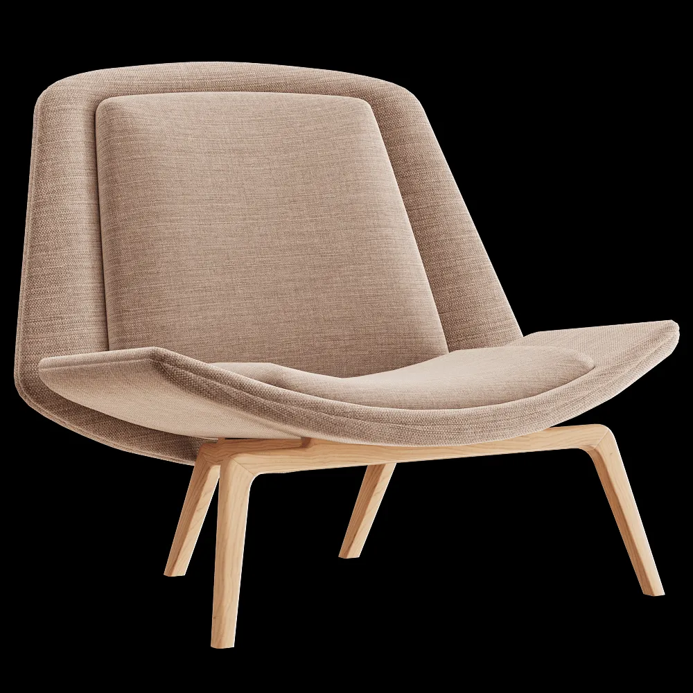 Milani  – Armchair Nordic 3ds Max