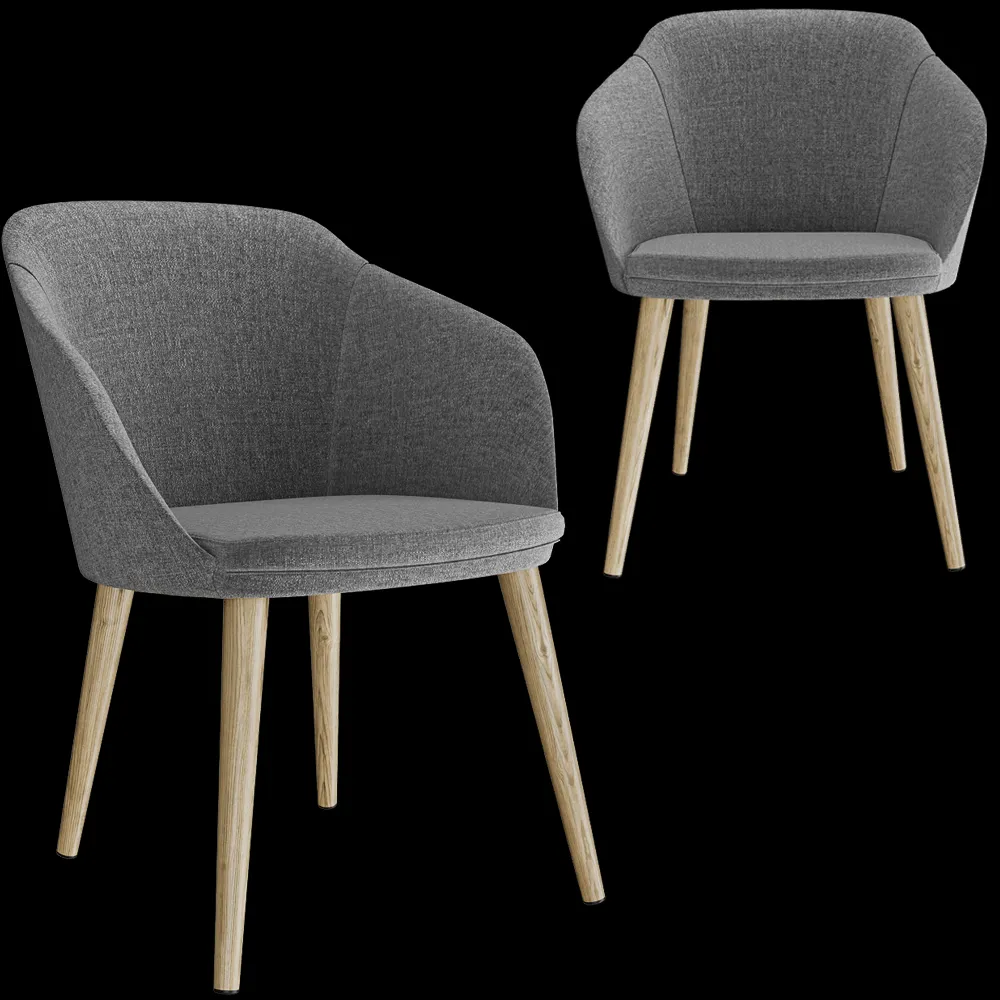 Milani  – Chair Adalia 3ds Max