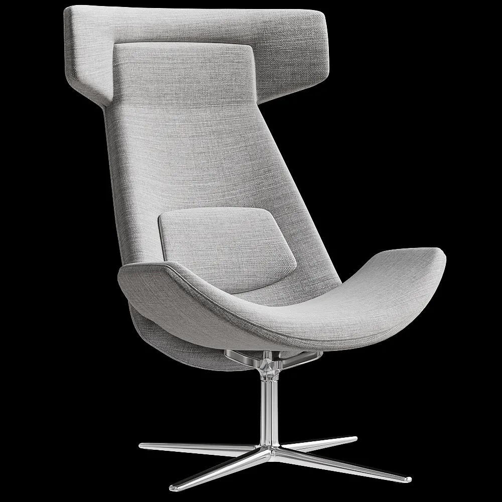 Milani  – Lounge chair Nordic 3ds Max